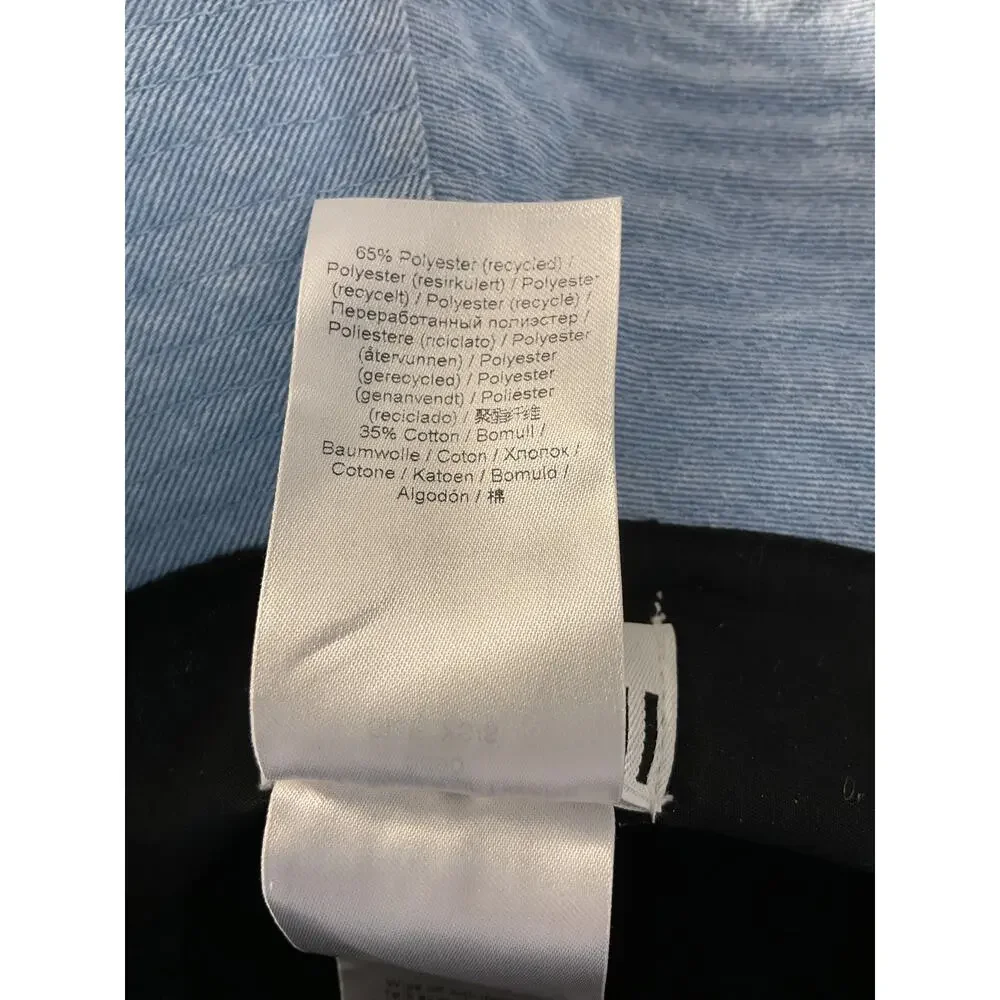 Ganni 'Fisherman' Blue Polyester Bucket Hat Size XS - Picture 5 of 5